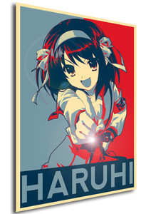 Poster - Propaganda  - The Melancholy of Haruhi Suzumiya - Protagonist