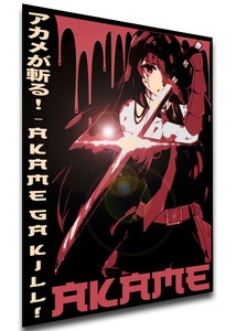 Poster Japanese Style - Akame Ga Kill - Akame LL4219