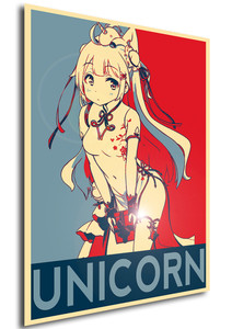 Poster - Propaganda - Azur Lane - Unicorn Spring's Present Var Poster - Propaganda - Azur Lane - Unicorn Spring's Present Var