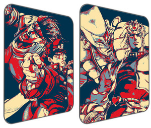 Metal Card - Propaganda - Jojo Bizarre Adventure