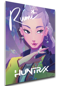 Forex Panel A4 Animation kpop demon hunter rumi