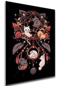 Forex Panel A4 cat dreamcatcher
