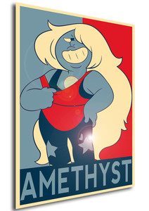 Poster - Propaganda  - Steven Universe - Amethyst
