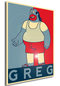 Poster - Propaganda  - Steven Universe - Greg