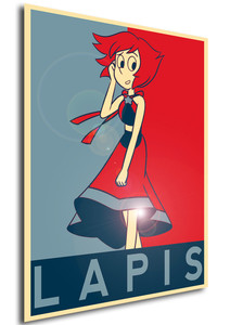 Poster - Propaganda  - Steven Universe - Lapis Lazuli A