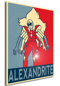 Poster - Propaganda - Steven Universe - Alexandrite