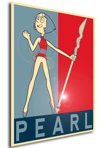 Poster - Propaganda - Steven Universe - Pearl variant
