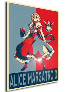 Poster - Propaganda - Anime - Touhou Project - Alice Margatroid Poster - Propaganda - Anime - Touhou Project - Alice Margatroid