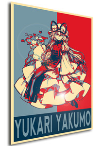 Poster - Propaganda - Anime - Touhou Project - Yukari Yakumo