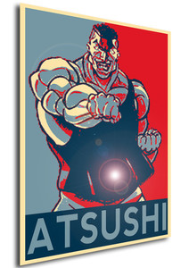 Poster - Propaganda - Baki The Grappler - Atsushi