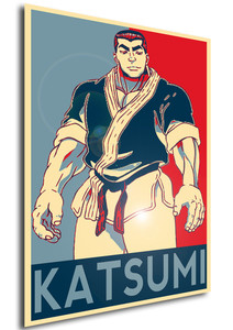 Poster - Propaganda - Baki The Grappler - Katsumi Orochi