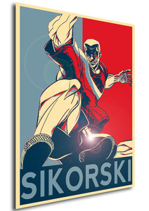 Poster - Propaganda - Baki The Grappler - Sikorski