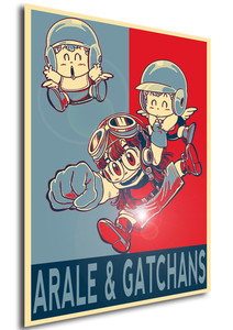 Poster - Propaganda - Dr Slump - Arale & Gatchans