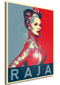 Poster - Propaganda - Drag Queen - Raja Poster - Propaganda - Drag Queen - Raja