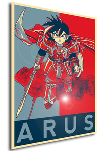 Poster - Propaganda - Dragon Quest - Emblem Of Roto - Arus Poster - Propaganda - Dragon Quest - Emblem Of Roto - Arus