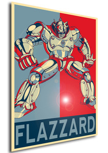 Poster - Propaganda - Dragon Quest The Adventure of Dai - Flazzard Variant 2 Poster - Propaganda - Dragon Quest The Adventure of Dai - Flazzard Variant 2