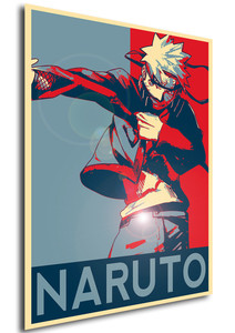Poster - Propaganda - Naruto - Naruto variant 2 Poster - Propaganda - Naruto - Naruto variant 2