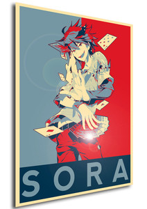 Poster - Propaganda - No GAme No Life - Sora Variant