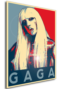 Poster - Propaganda - Pop Star - Lady Gaga