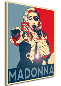 Poster - Propaganda - Pop Star - Madonna Poster - Propaganda - Pop Star - Madonna