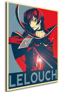 Poster Propaganda Code Geass Lelouch