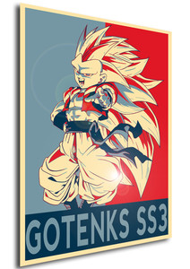 Poster Propaganda Dragon Ball Gotenks SS3