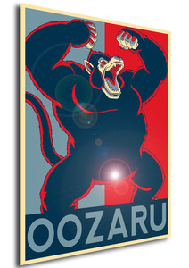 Poster Propaganda Dragon Ball Oozaru Gohan