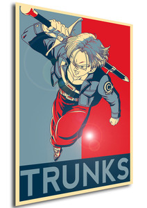 Poster Propaganda Dragon Ball Trunks Poster Propaganda Dragon Ball Trunks