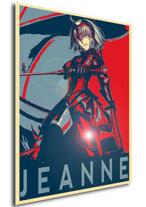 Poster Propaganda Fate Grand Order Jeanne