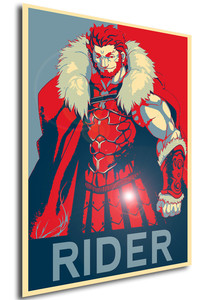 Poster Propaganda Fate Zero Rider