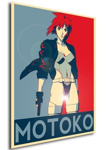 Poster Propaganda Ghost in the Shell Motoko C Poster Propaganda Ghost in the Shell Motoko C
