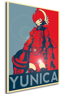 Poster Propaganda Gravity Rush Yunica