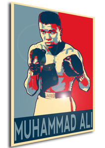 Poster Propaganda Great Boxers Muhammad Ali