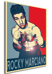 Poster Propaganda Great Boxers Rocky Marciano