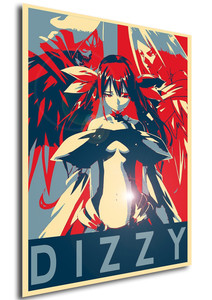 Poster Propaganda Guilty Gear Dizzy