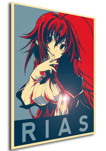 Poster Propaganda Highschool DxD Rias