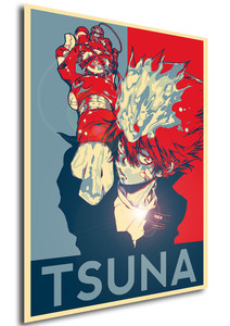 Poster Propaganda Hitman Reborn Tsuna Yoshisawada