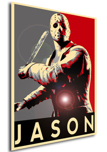 Poster Propaganda Horror Friday 13th Jason Voorhees