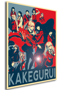 Poster Propaganda Kakegurui Characters