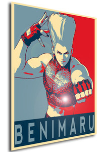 Poster Propaganda King of Fighters Benimaru Nikaido