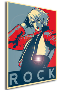 Poster Propaganda King of Fighters Rock Howard