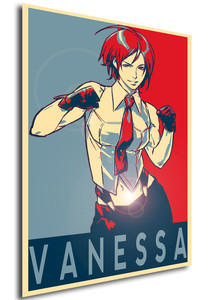Poster Propaganda King of Fighters Vanessa