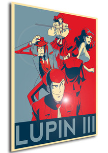 Poster - Propaganda Lupin III Lupin - Propaganda World