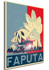 Poster Propaganda Made in Abyss Faputa