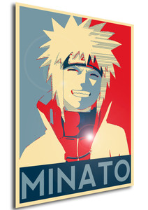 Poster Propaganda Naruto Minato Namikaze Poster Propaganda Naruto Minato Namikaze