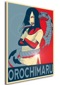 Poster Propaganda Naruto Orochimaru Poster Propaganda Naruto Orochimaru