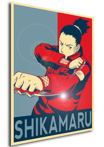 Poster Propaganda Naruto Shikamaru Nara Poster Propaganda Naruto Shikamaru Nara