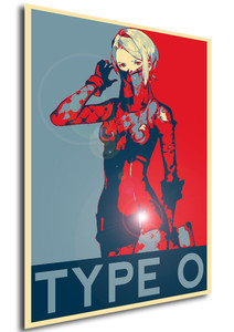 Poster Propaganda Nier Automata Type O
