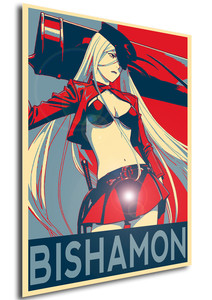 Poster Propaganda Noragami Bishamon