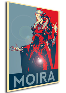 Poster Propaganda Overwatch Moira 1 Poster Propaganda Overwatch Moira 1